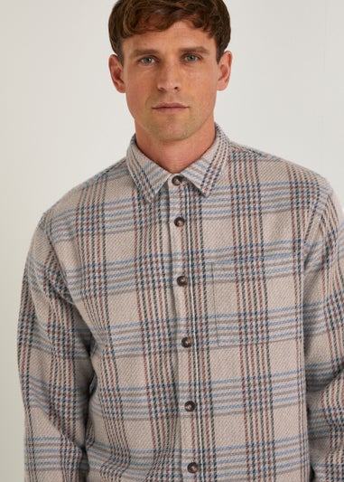 Stone Check Overshirt