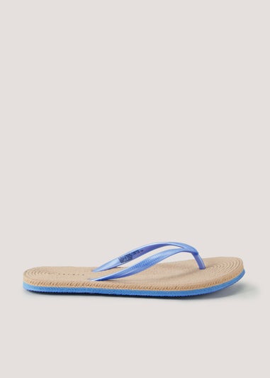 Blue Flip Flops