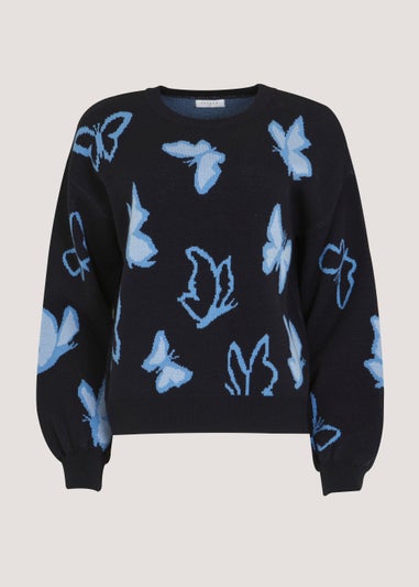 Navy Butterfly Jumper