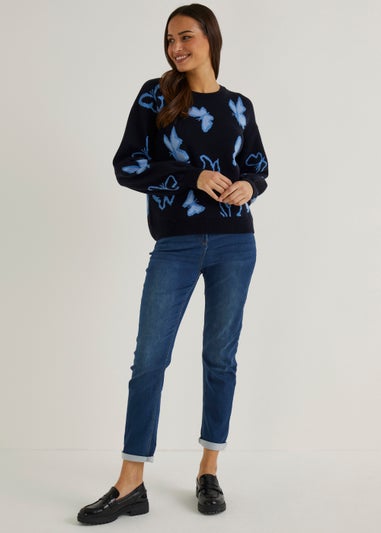 Navy Butterfly Jumper