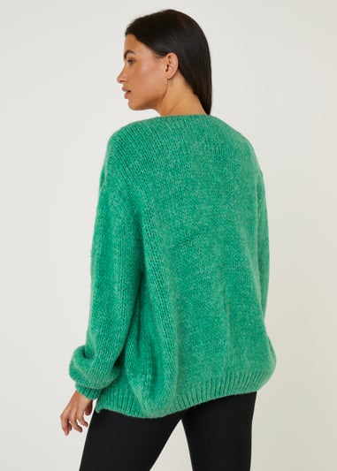 Green Cardigan