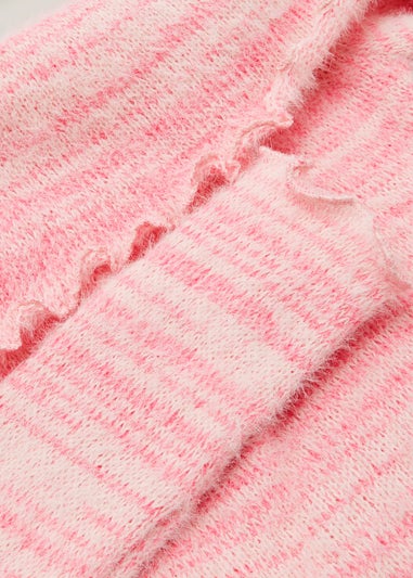 Girls Candy Couture Pink Bardot Top (9-16yrs)