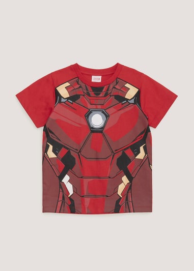 Kids Iron Man Fancy Dress T-Shirt (12mths-6yrs)