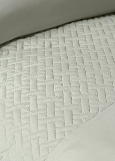 Sage Pinsonic Duvet Cover