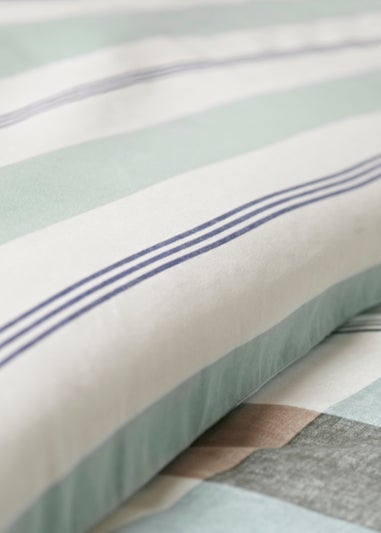 Blue Check Duvet Cover