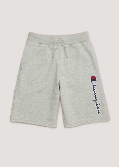 Boys Champion Grey Bermuda Shorts (Small-XXL)