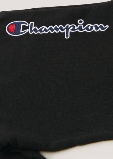 Boys Champion Black Bermuda Shorts (Small-XXL)