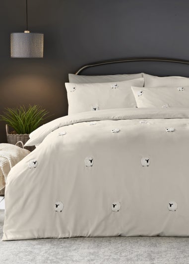 Natural Tufted Sheep Duvet Cover