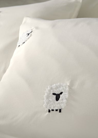 Natural Tufted Sheep Duvet Cover