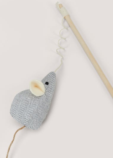 Grey Mouse Cat Toy (40cm)