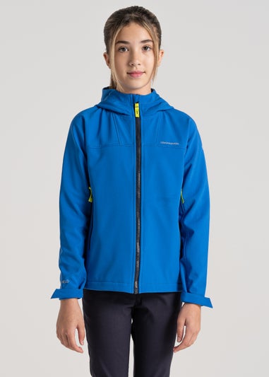 Craghoppers Kids Blue Landon Hooded Jacket (3-13yrs)