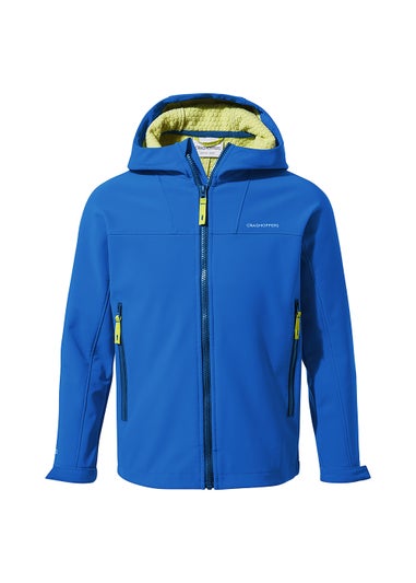 Craghoppers Kids Blue Landon Hooded Jacket (3-13yrs)