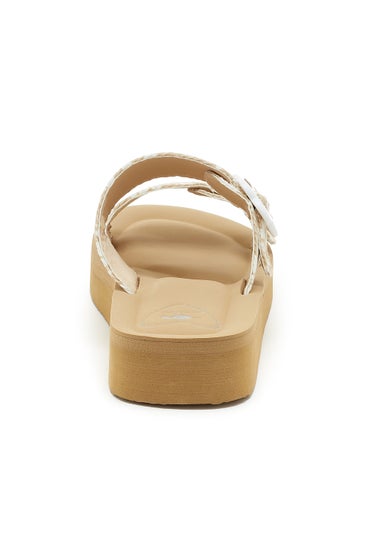 Rocket Dog Wild Lyon Nude Floral Sandals