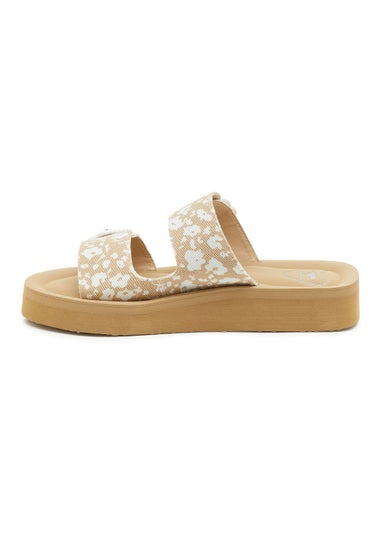 Rocket Dog Wild Lyon Nude Floral Sandals