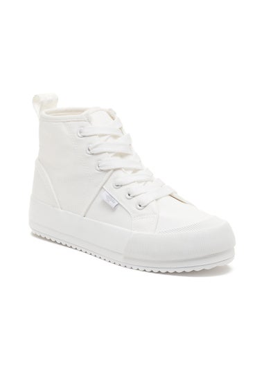 Rocket Dog Vela 12A White Canvas Sneakers