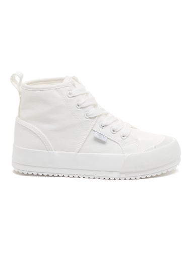 Rocket Dog Vela 12A White Canvas Sneakers