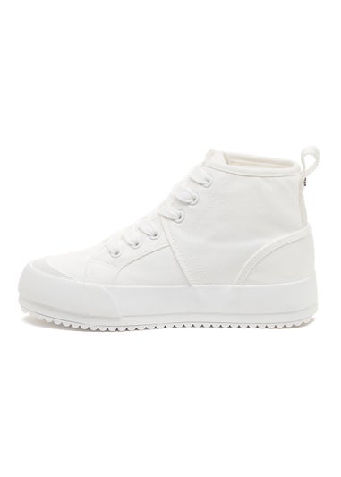 Rocket Dog Vela 12A White Canvas Sneakers