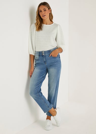 Cream Puff Sleeve Top