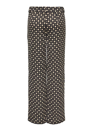 JDY Edith Multicoloured Wide Leg Trousers