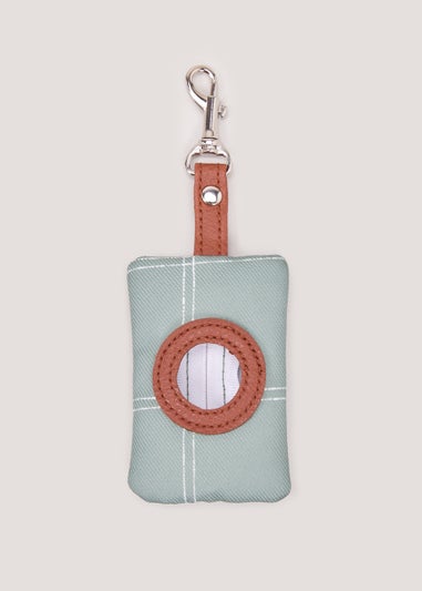 Green Poo Bag Holder (9.5cm x 6.5cm)