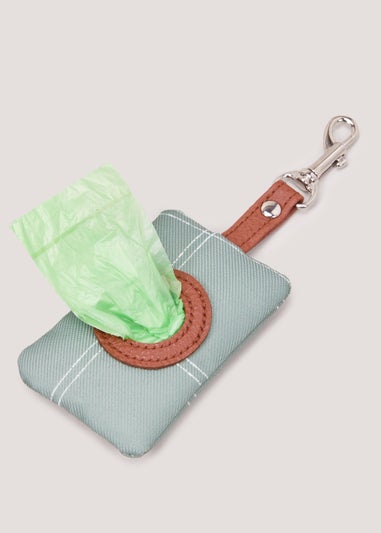Green Poo Bag Holder (9.5cm x 6.5cm)