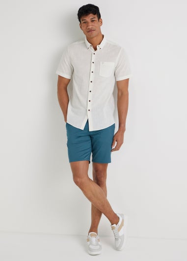 Farah Bassett Teal Shorts