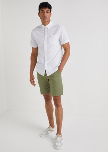 Farah Bassett Green Shorts