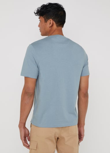 Farah Eddie Denim Blue T-Shirt