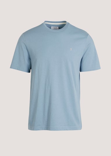 Farah Eddie Denim Blue T-Shirt