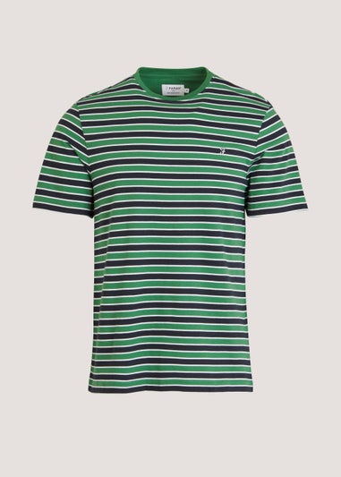 Farah Katz Green Stripe T-Shirt