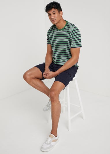 Farah Katz Green Stripe T-Shirt