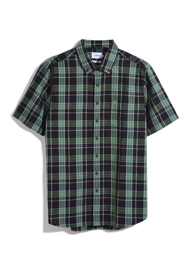 Farah Sullivan Green Short Sleeve Shirt