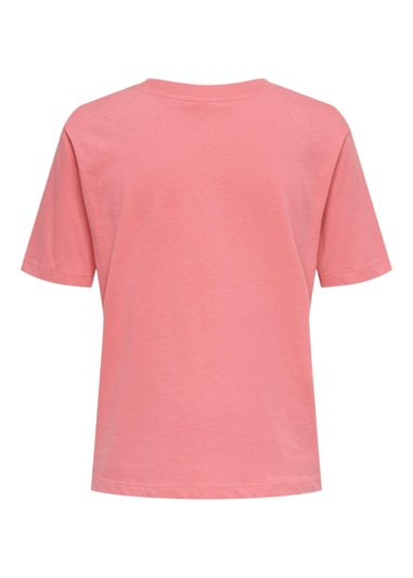 JDY Vivi Life Pink T-Shirt