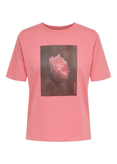 JDY Vivi Life Pink T-Shirt