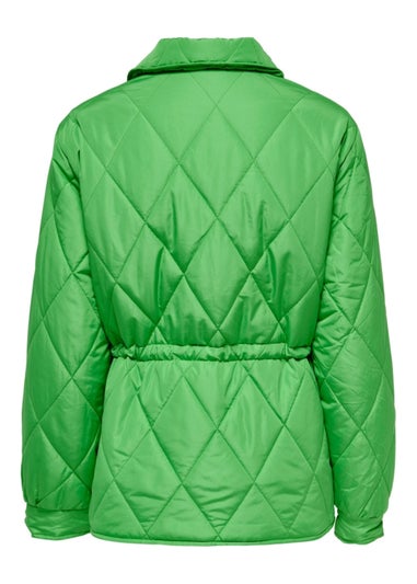 JDY Pacific Green Quilted Jacket