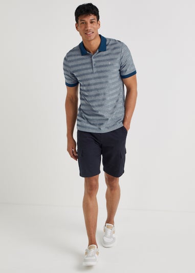 farah navy shorts