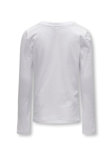 ONLY Kids Beige Long Sleeve Top (5-14yrs)