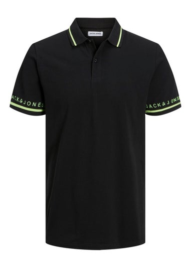 Jack & Jones Junior Navy Logo Polo Shirt (6-16yrs)