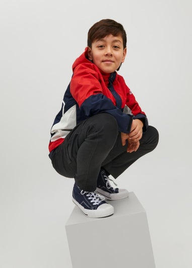 Jack & Jones Junior Black Cargo Chino Trousers (6-16yrs)