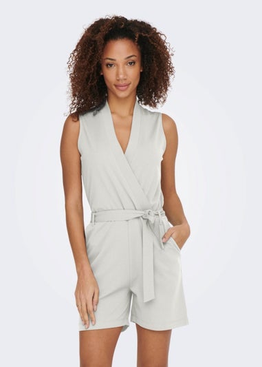 JDY Honey Grey Playsuit