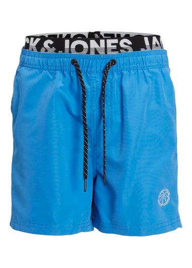 Jack & Jones Junior Blue Swim Shorts (6-16yrs)