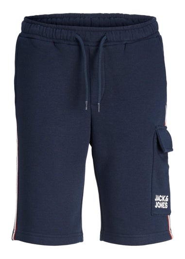 Jack & Jones Atlas Navy Cargo Shorts (6-16yrs)