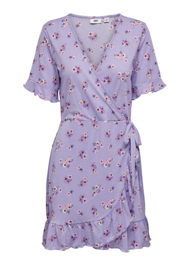 JDY Rosie Lilac Mini Dress