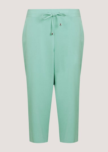 Mint Cropped Trousers