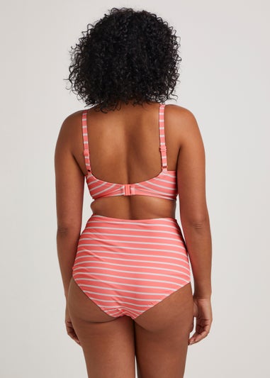 Pink Stripe Bikini Bottoms