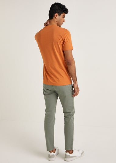 Green 5 Pocket Trousers