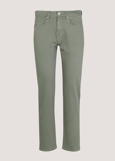 Green 5 Pocket Trousers