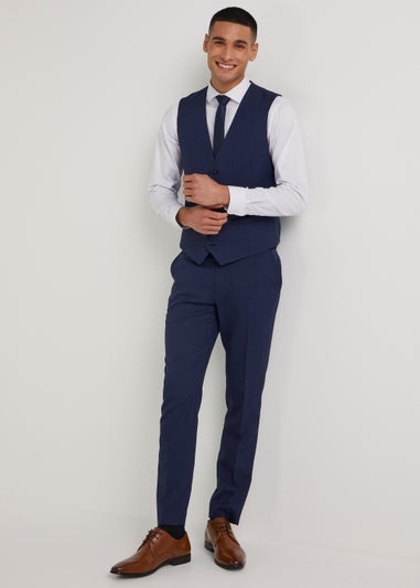 Taylor & Wright Cooper Navy Skinny Fit Suit Trousers