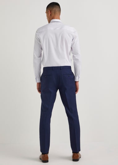 Taylor & Wright Cooper Navy Skinny Fit Suit Trousers