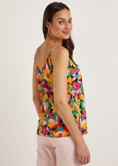 Multicoloured Floral Cami Top